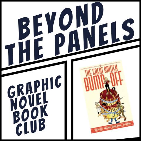 Picture of cover of Great British Bump Off and Graphic Novel Book Club.