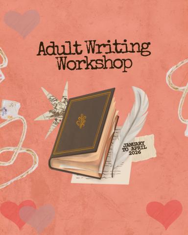 Book and hearts  feather