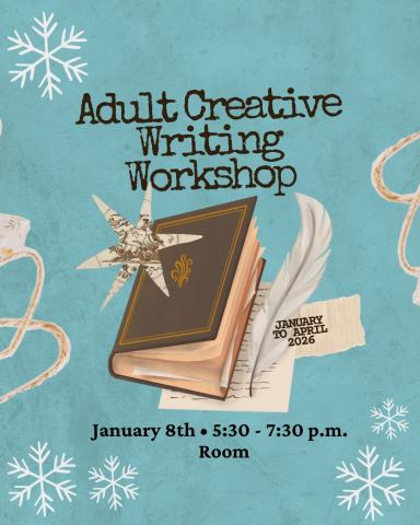 Adult creative writing workshop hearts snowflakes 