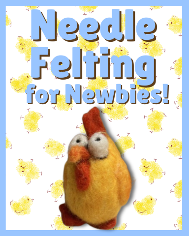 Chick Needle felting