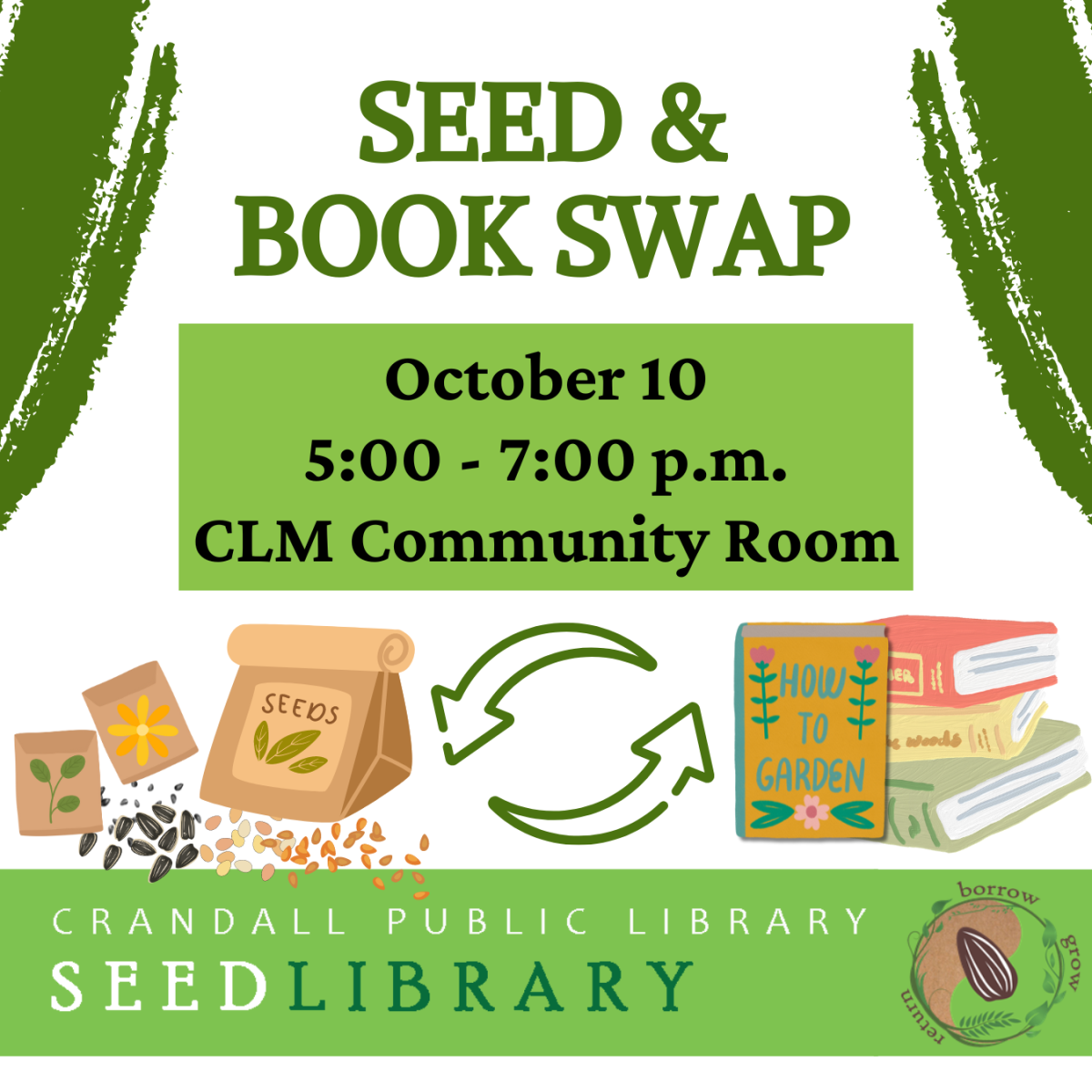 Seed and book swap