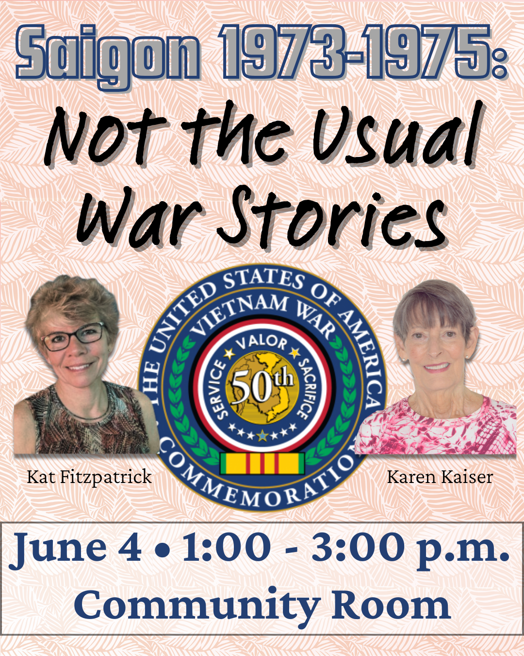 Not the usual war stories