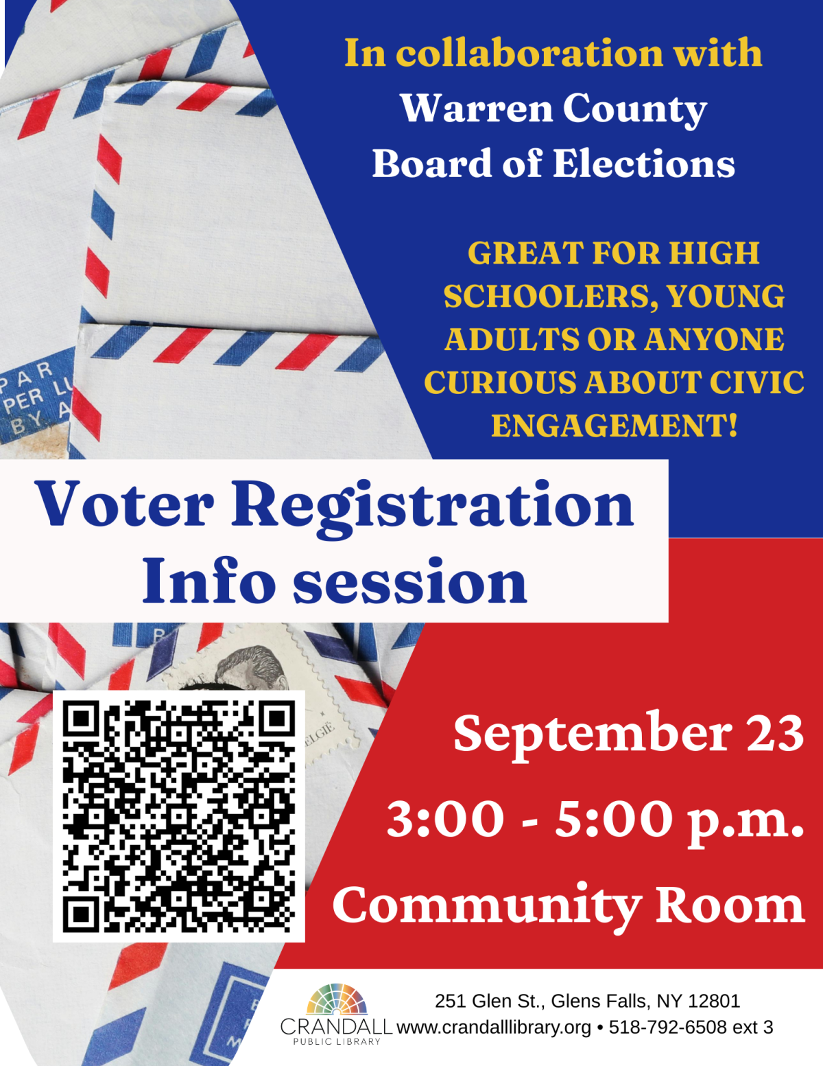 Voter Registration program details. 