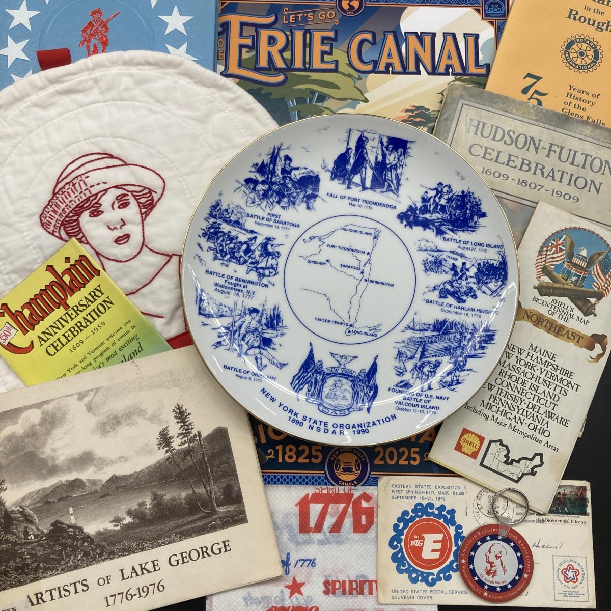 Books, souvenirs and ephemera relating to various nation, state and local commemorations.